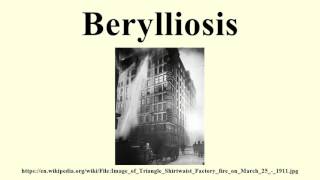 Berylliosis [upl. by Verdie153]