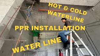 PPR INSTALLATION  WATER LINE INSTALLATION  Master Plumber x Mechanical Engineering Philippines [upl. by Benn]