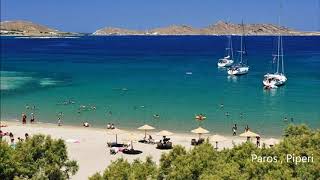 Best Beaches of Paros Greece HD [upl. by Erdnaed]