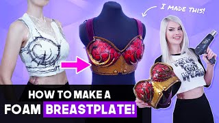 Cosplay Breastplate Tutorial EVA Foam Armor [upl. by Sinegold989]