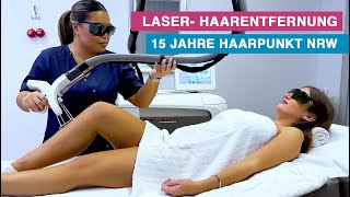 Laser Haarentfernung bei Haarpunkt mit Thunder Laser [upl. by Maurise]