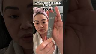 My Weekly Exfoliation skincareroutine antiaging [upl. by Cerelia]