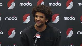 Matisse Thybulle End of Season Interview  20232024  Portland Trail Blazers [upl. by Lippold]