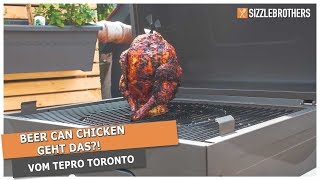 Tepro Toronto Holzkohlegrill  Klappt das Grillhähnchen [upl. by Aserat]