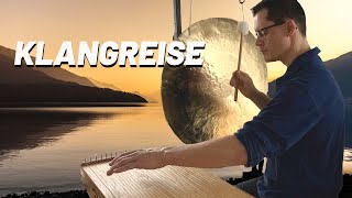 Klangmeditation Monochord 432Hz  Gong  Klangschale [upl. by Areid]