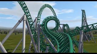 MaverSick  Intamin Multi Launch Coaster Old  New Mix  Made with FVD [upl. by Aikar]