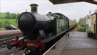 MINEHEAD LEVEL CROSSING AND CHANGES AT WASHFORD WSR 30 APRIL 2024 [upl. by Phare35]