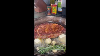 Cast Iron Steak with Slap Ya Mama’s Steakhouse Blend [upl. by Anitniuq]