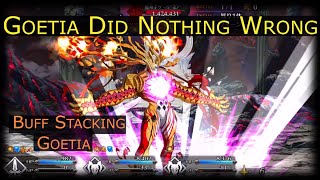 Buff Stacking Goetia  FGO [upl. by Hanikehs424]