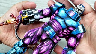 How to custom repaint Marvel Legends Apocalypse Retro action figure [upl. by Gwenny245]