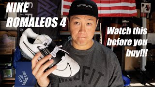 Nike ROMALEOS 4 First Impressions [upl. by Anivle]