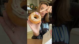 Dr Pepper Krispy Kreme REVIEW shorts [upl. by Chiquia]