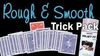 Make a Magic Pack of Cards  Rough and Smooth Deck Tutorial [upl. by Aiciled]