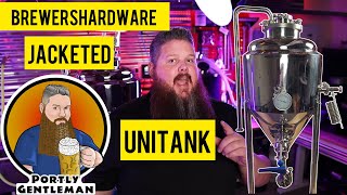 BrewersHardware Insulated Glycol Jacketed Conical Unitank Overview [upl. by Launame]