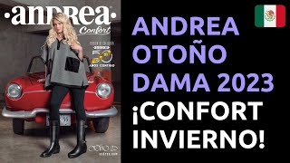 🥾 CATÁLOGO ANDREA CONFORT DAMA OTOÑO INVIERNO 2023 Enero 2024 ✅ [upl. by Araeit909]