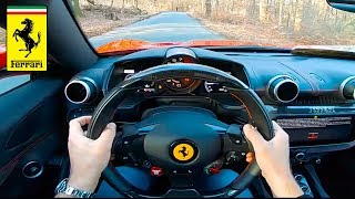 Ferrari Portofino 2018 POV Test Drive V8 591 BHP  Beatiful Sound YouDrive [upl. by Aikemet]