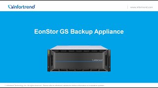 EonStor GS Backup Appliance Product Introduction [upl. by Nairolf]