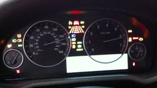 BMW X3 F25 Instrument Cluster Test [upl. by Macknair]