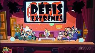 Ciné défis extrêmes Générique Opening theme Total Drama Action French [upl. by Ambie]