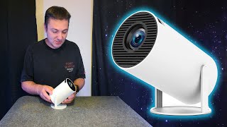 Ένας μικρός και ευέλικτος προτζέκτορας HY300 PRO Mini Projector review [upl. by Enilhtak]