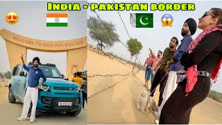 Defender leke pahuche INDIA 🇮🇳 PAkistan 🇵🇰 Border bilkul taaro ke pass 😱 Dab Hairaan 😳 [upl. by Yelrak]