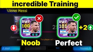 2 Booster Free Lionel Messi Perfect Training Guide  Max Level up Rating 🔥 eFootball eFootball 2025 [upl. by Strepphon]