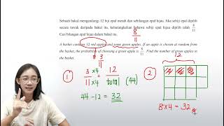 KSSM Mathematics Form 2 Chapter 13 Simple Probability 2 『 ezstudy 』 [upl. by Bendick]