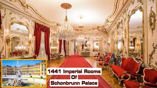 Schloß Schonbrunn palace Luxury Imperial Rooms Visit [upl. by Alilak]