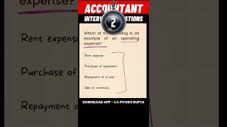 Accountant Interview Questions amp Answers Series Shorts Accountant [upl. by Wilden]