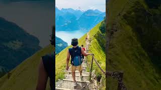 The Most Epic Hike in Switzerland hiking [upl. by Reiners22]