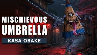 Kasa Obake The Mischievous Umbrella Legend Yokai  Japan Mythology [upl. by Raila]