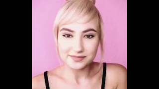 How to Get Bangs Without The Cut Hair Tutorial  Aveda [upl. by Yecaw594]