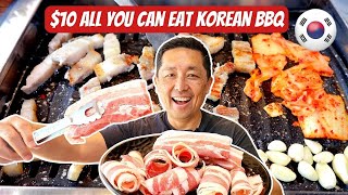 Hidden Gem KBBQ Buffet 🇰🇷 10 All You Can Eat Korean BBQ Buffet in Seoul Korea [upl. by Nomead]