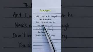 Alan Walker amp Ina Wroldsen  Strongest Lyrics Music 2021 [upl. by Adianes111]