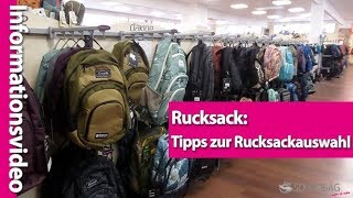 Rucksack Tipps zum RucksackKauf [upl. by Carson]