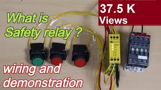 Pilz PONZ XV3 safety relay basic information and how to connect [upl. by Nojel803]