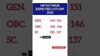 patwari cut off 2023  patwari cutoff 2023  mp patwari cut off 2023 patwari cut off patwari [upl. by Alaj]