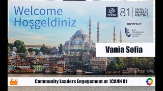 Community Engagement ICANN81 Vania Sofia speaks on Multistakeholder Practice in ICANN community [upl. by Yrome]