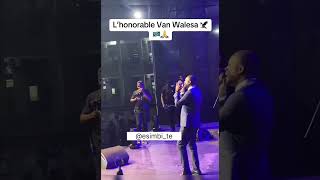 Fiston Mbuyi et l’honorable Van Walesa  MEGA LIVE • KINSHASA CONCERT  Bilaka [upl. by Urbana]