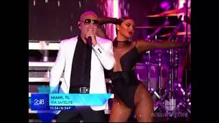 Pitbull New Years Eve 2018 Performance FELIZ 2018 [upl. by Freeland]