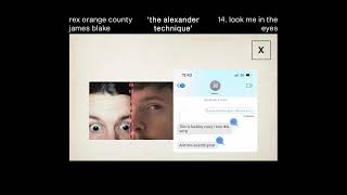 Rex Orange County James Blake  Look Me In The Eyes Sub Español [upl. by Onfroi]