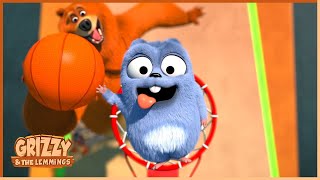 Slam Dunk Lemmings  Grizzy amp the lemmings  210 Compilation  🐻🐹 [upl. by Baron297]