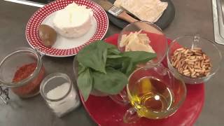 Recette de ravioles au pesto avec Chef Damien de 750g  Truffaut [upl. by Onahpets]