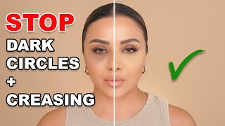 How To Cover Up Under Eye Dark Circles amp Stop Concealer From Creasing In Wrinkles 2024  Nina Ubhi [upl. by Chapell788]