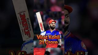 rcb retained players 2025 priceipl ipl2025 shorts [upl. by Lleumas]