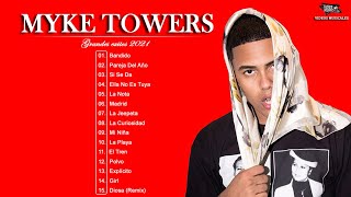 Myke Towers  Mix 2021  Grandes exitos del Myke Towers 2021 Album Complete de Myke Tower [upl. by Chladek]