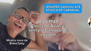 JENNIFERDESÇA DO AVIÃO E VEM PRO CARNAVAL DE SALVADOR [upl. by Lyret]