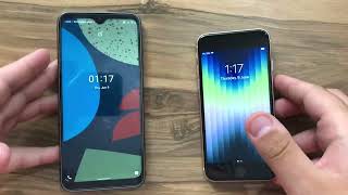 Fairphone 4 vs iPhone SE 3 [upl. by Pussej428]