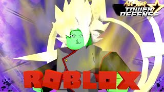 ⭐6 Fused Zamasu  God Black Fusion OP Parah Skillnya Sih   All Star Tower Defense Roblox Indonesia [upl. by Nylecoj]