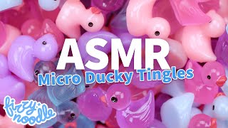 ASMR Micro Duckies  Sounds for Sleep Relax or just feel fizzy [upl. by Sharos]